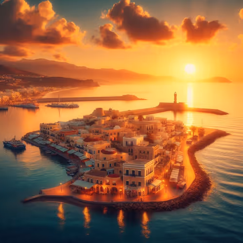 good morning from sitia crete