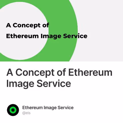 A Concept of Ethereum Image Service