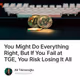 You Might Do Everything Right, But If You Fail at TGE, You Risk Losing It All
