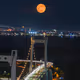 Brige and Moon