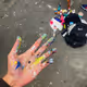 Hand painted