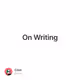 On Writing