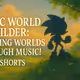 Create a cinematic, hand-painted, Ghibli-inspired thumbnail for a YouTube video titled: Sonic World 