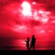 love in silhouette