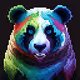 Pixel Hippie Pandas