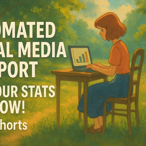 Create a cinematic, hand-painted, Ghibli-inspired thumbnail for a YouTube video titled: Automated So