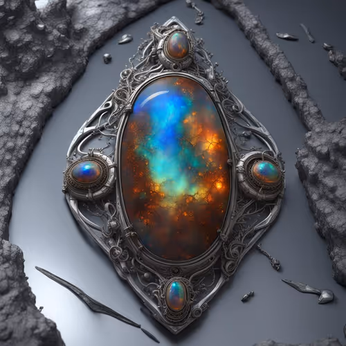 Opalized Universe