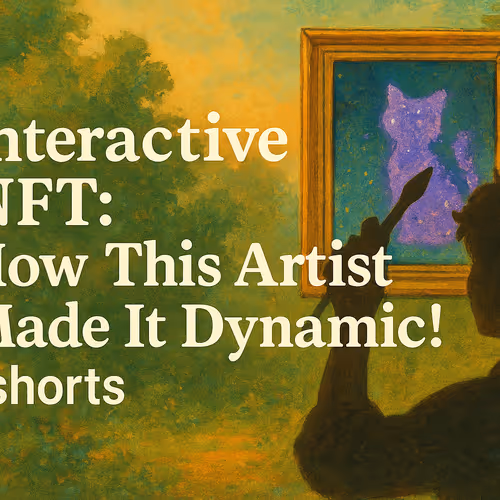 Create a cinematic, hand-painted, Ghibli-inspired thumbnail for a YouTube video titled: Interactive 