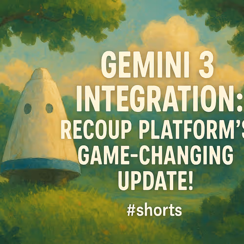 Create a cinematic, hand-painted, Ghibli-inspired thumbnail for a YouTube video titled: Gemini 3 Int