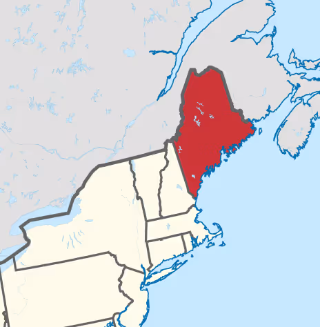 Maine Counties on Base
