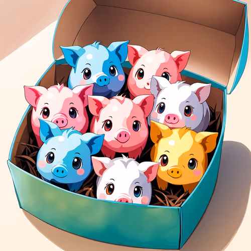 Life is like a Box of Piggies