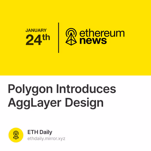 Polygon Introduces AggLayer Design