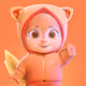 Super Cute Fire Cat Edition 01