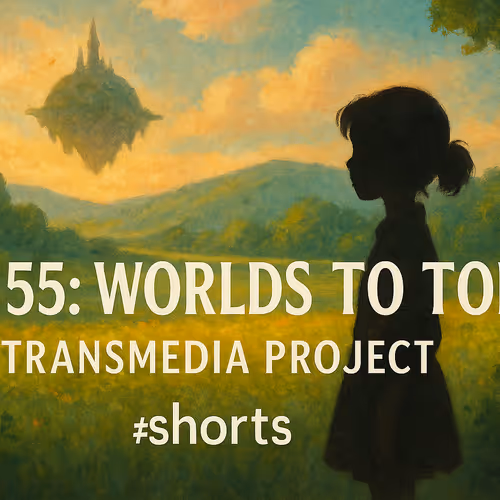 Create a cinematic, hand-painted, Ghibli-inspired thumbnail for a YouTube video titled: Tosh 55: Wor