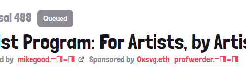 Prop 488 Appreciation