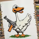Lucky The Violent Goose