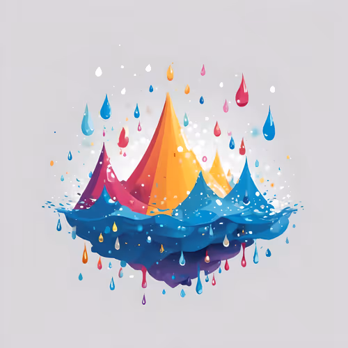 Paint particles