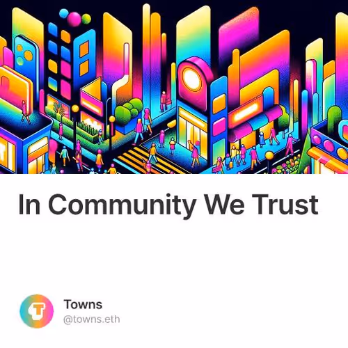 In Community We Trust