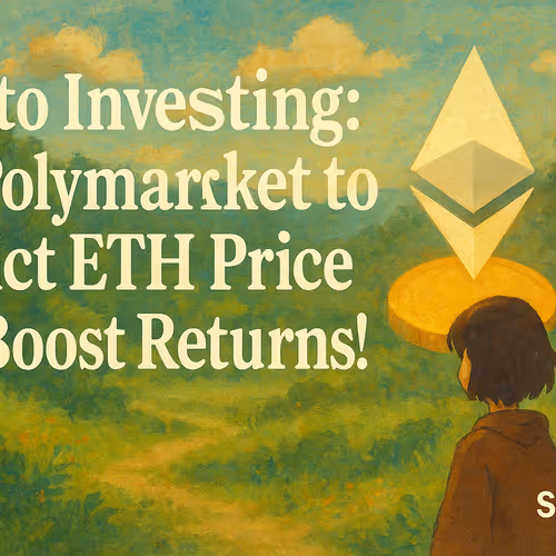 Create a cinematic, hand-painted, Ghibli-inspired thumbnail for a YouTube video titled: Crypto Inves