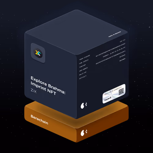 Explore Brahma: Imprint NFT