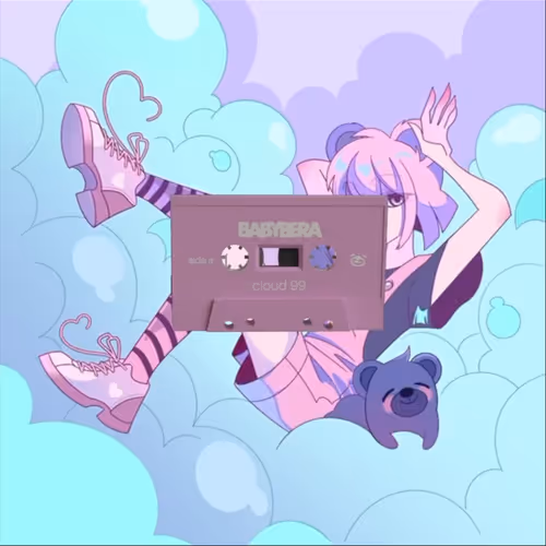 cloud 99 cassette tape by babybera