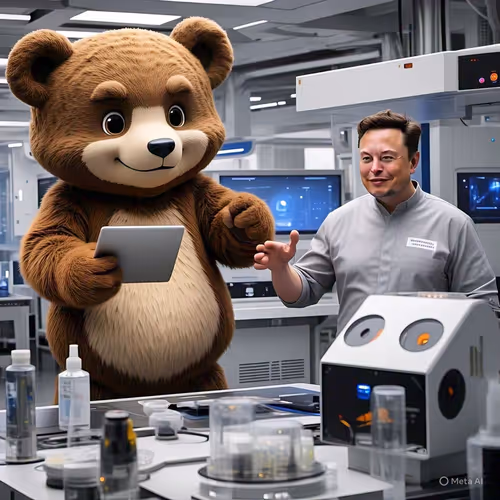Elon Musk Bear  