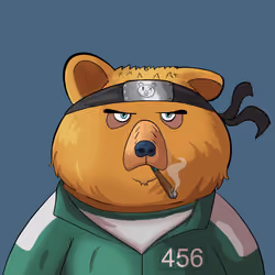 #3395 • Wealthy Puffy Nougat Bear