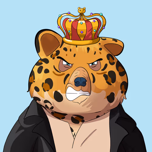 #1327 • Stylin' Bulgy Spotty Bear