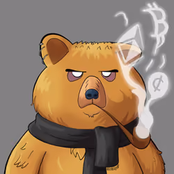 #3639 • Puffy Frumpy Butterscotch Bear