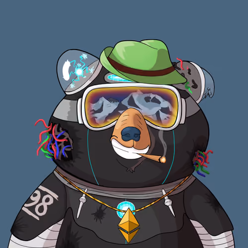 #2979 • Zippy Pimpin' Iron Bear