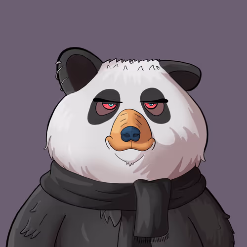 #4476 • Thorny Drippy Domino Bear