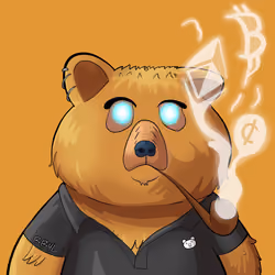 #1166 • Heavy Cakey Blonde Bear