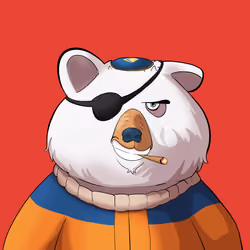 #3000 • Bulky Bored Milky Bear