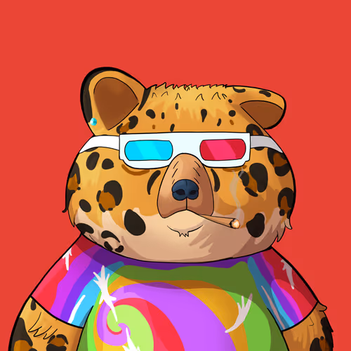 #5519 • Springy Drippy Speckle Bear