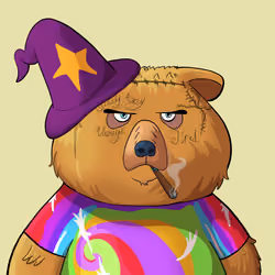 #1951 • Curvy Dowdy Blonde Bear