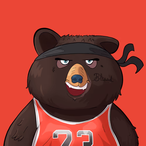 #3382 • Bruiser Wuzzy Shadow Bear