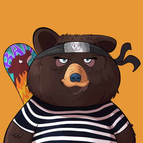 #1089 • Bubba Yawny Shady Bear