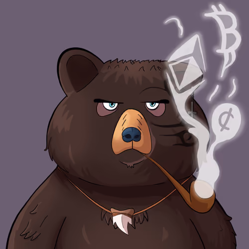 #5274 • Yawny Frisky Dark Bear
