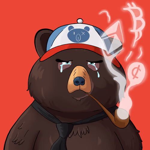 #3705 • Handsome Buttloaf Ink Bear