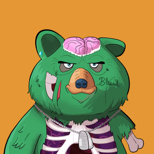 #2692 • Spongy Bumpy Monster Bear