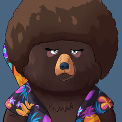 #2112 • Bulgy Huggy Shadow Bear