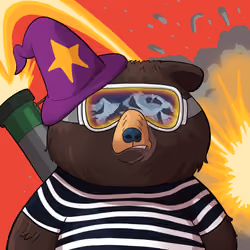 #2777 • Gooey Squishy Dark Bear