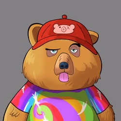 #78 • Jaggy Snuggy Blonde Bear