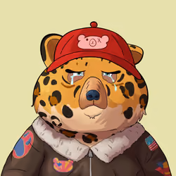 #646 • Gritty Buxom Speckle Bear