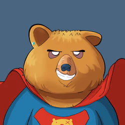 #5502 • Wooly Sexy Toffee Bear
