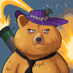 #4429 • Pocky Jabroni Toffee Bear