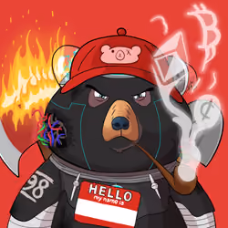 #638 • Scratchy Furry Iron Bear