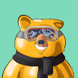 #5433 • Bumpy Wuzzy Golden Bear