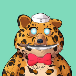#5277 • Studly Drunky Spotty Bear