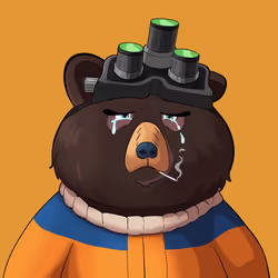 #1017 • Bouncy Fuzzy Shadow Bear